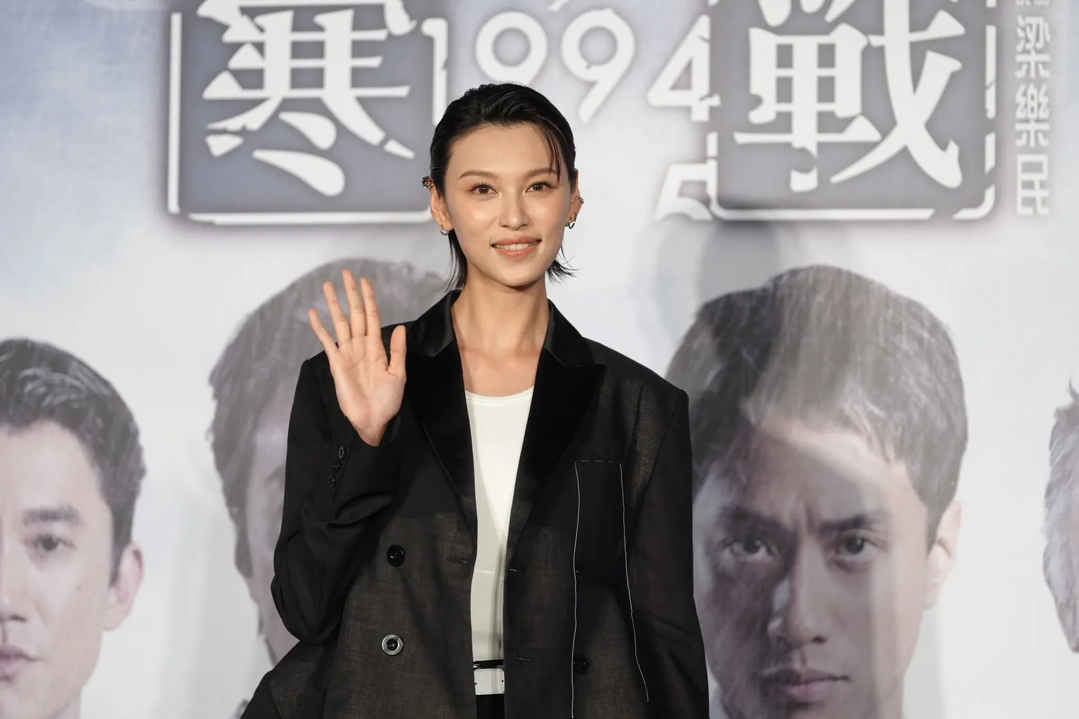 王丹妮在《寒戰1994》飾演功夫了得的黑道老大，為拍片訓練了兩個月。（圖／記者陳明中攝）