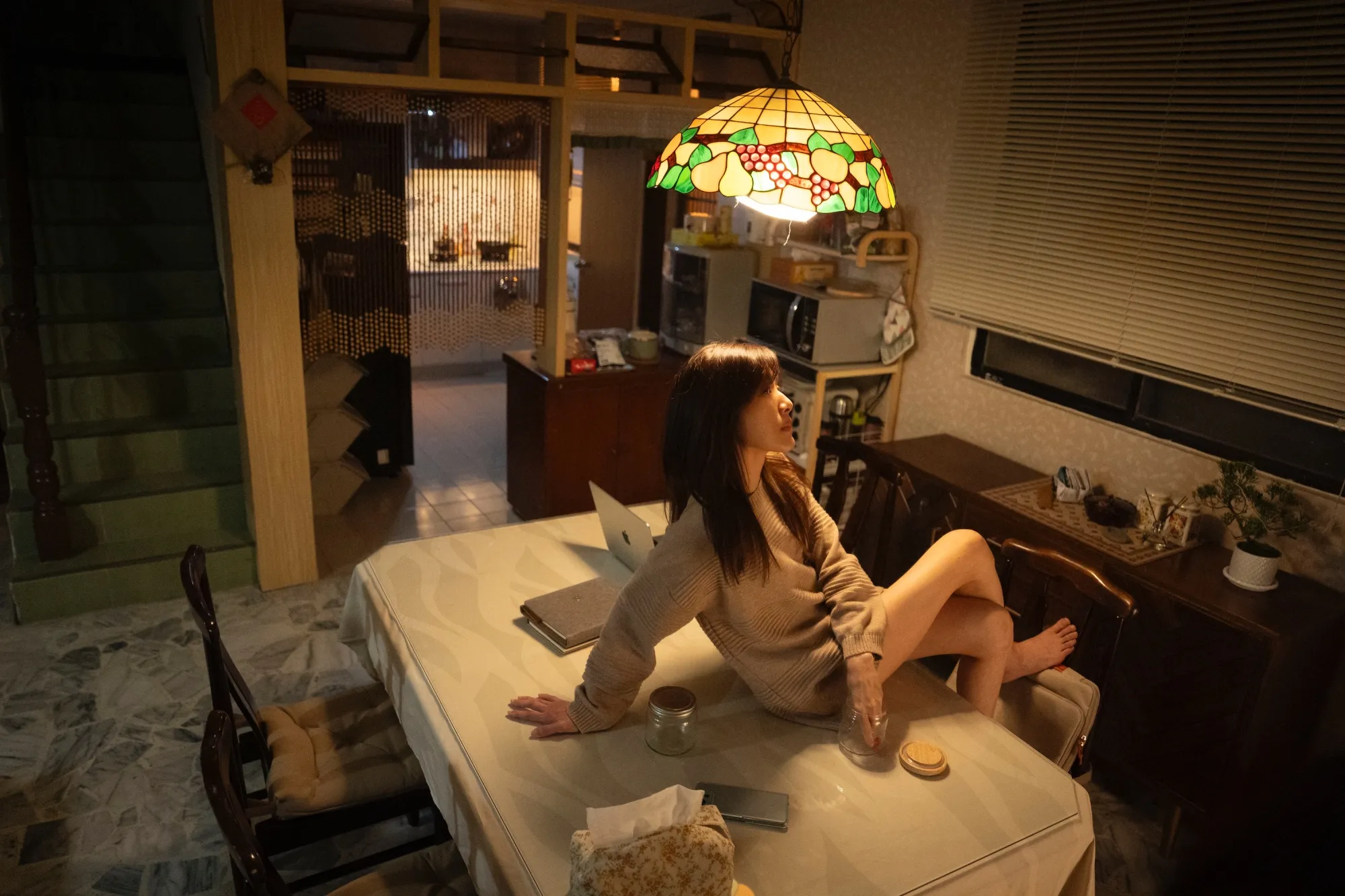 蘇慧倫首度參與喜劇演出，常常忍不住笑場。（圖／公視提供）
