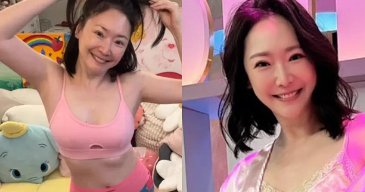 王俐人雙峰露點照瘋傳。（圖／翻攝Facebook）