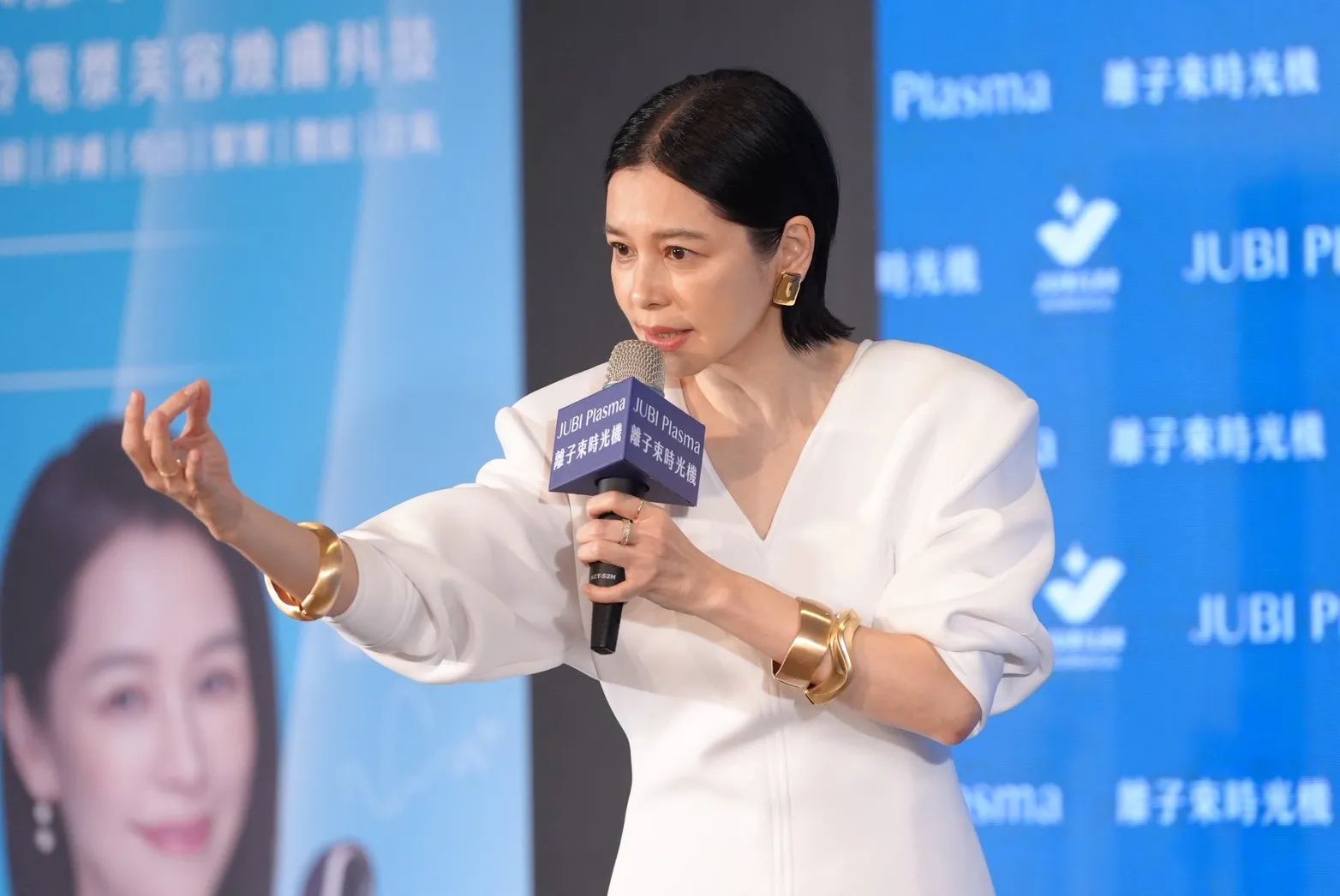 徐若瑄很懂得保護自己。（圖／記者陳明中攝）