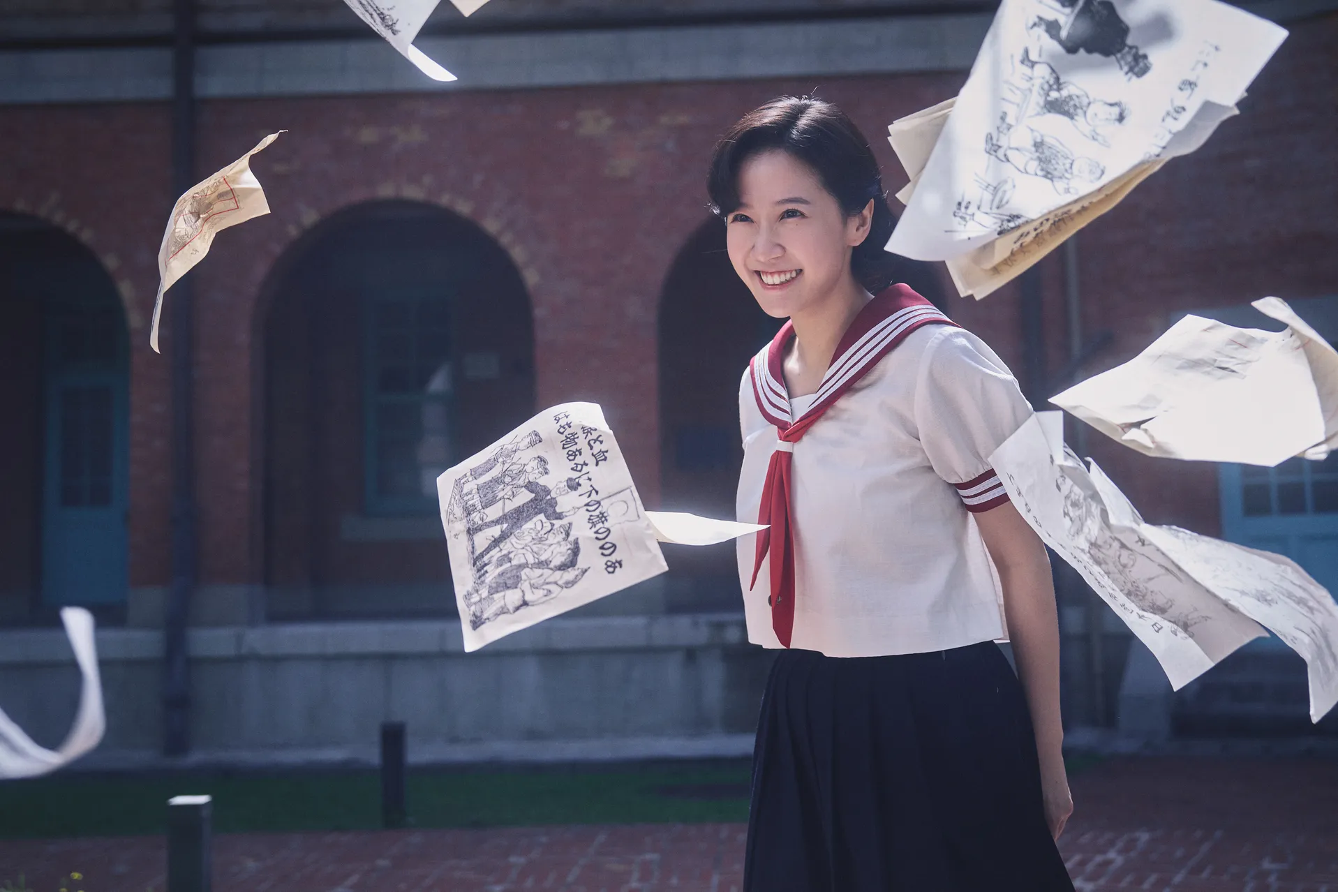 方志友詮釋才華洋溢的叛逆少女。(圖/公視台語台提供)