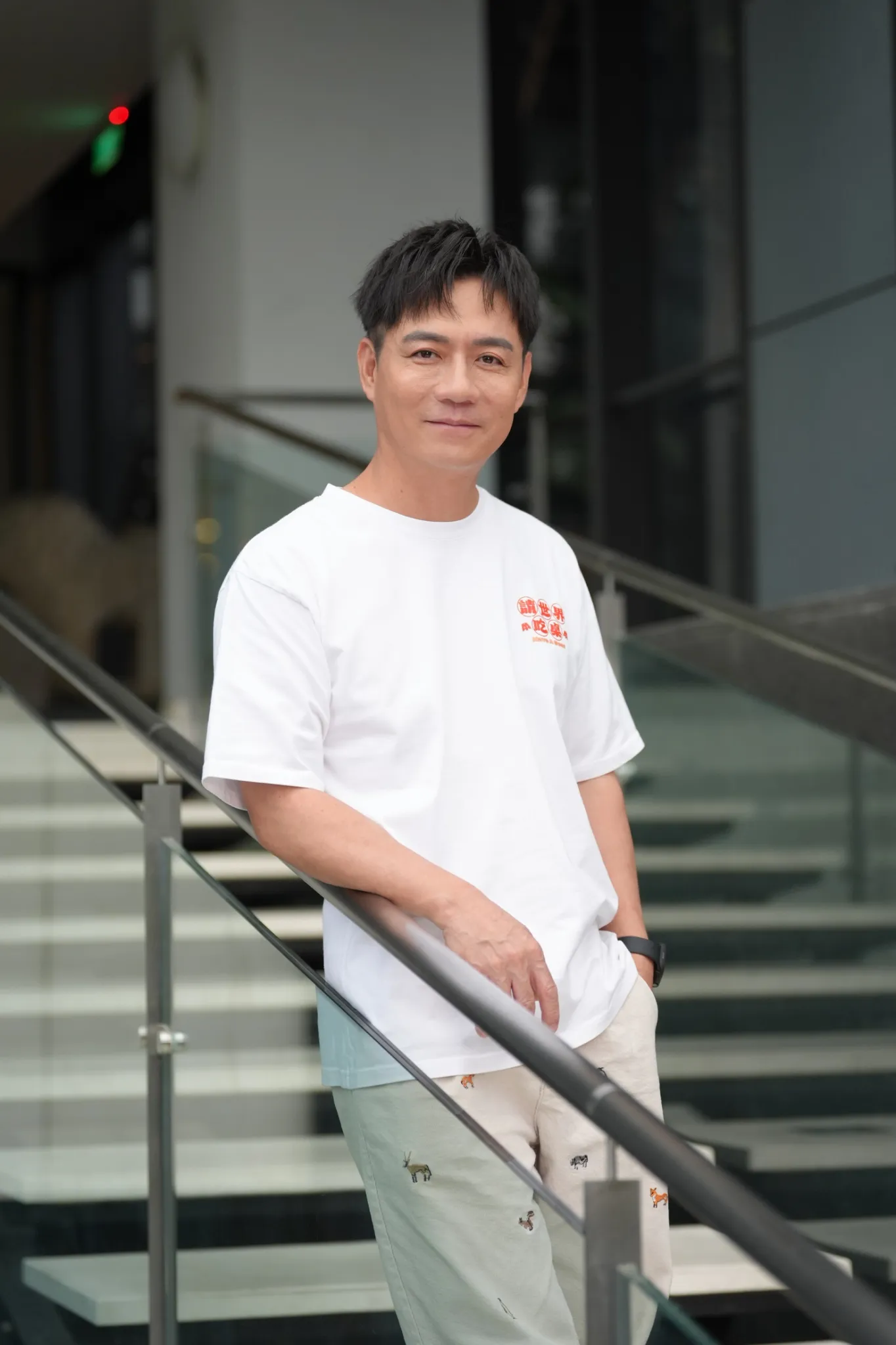 陳隨意大方爆料錄影期間與傳統辦桌師傅的衝突內幕，並坦言事後有親自向師傅道歉。（圖／記者陳明中攝）