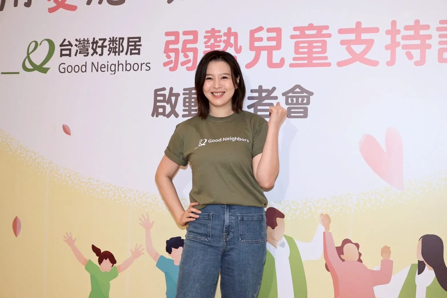 劉品言受邀擔任「為夢想揮棒」公益大使,除了與個案合拍MV,也大方分享升格人母的育兒經。(圖/記者陳明中攝)