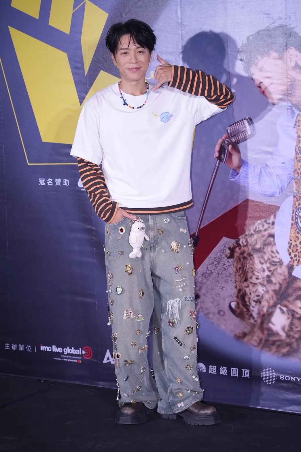 韋禮安感性分享創作靈感其實來自太太今年寫給他的生日卡片。(圖/記者許方正攝)