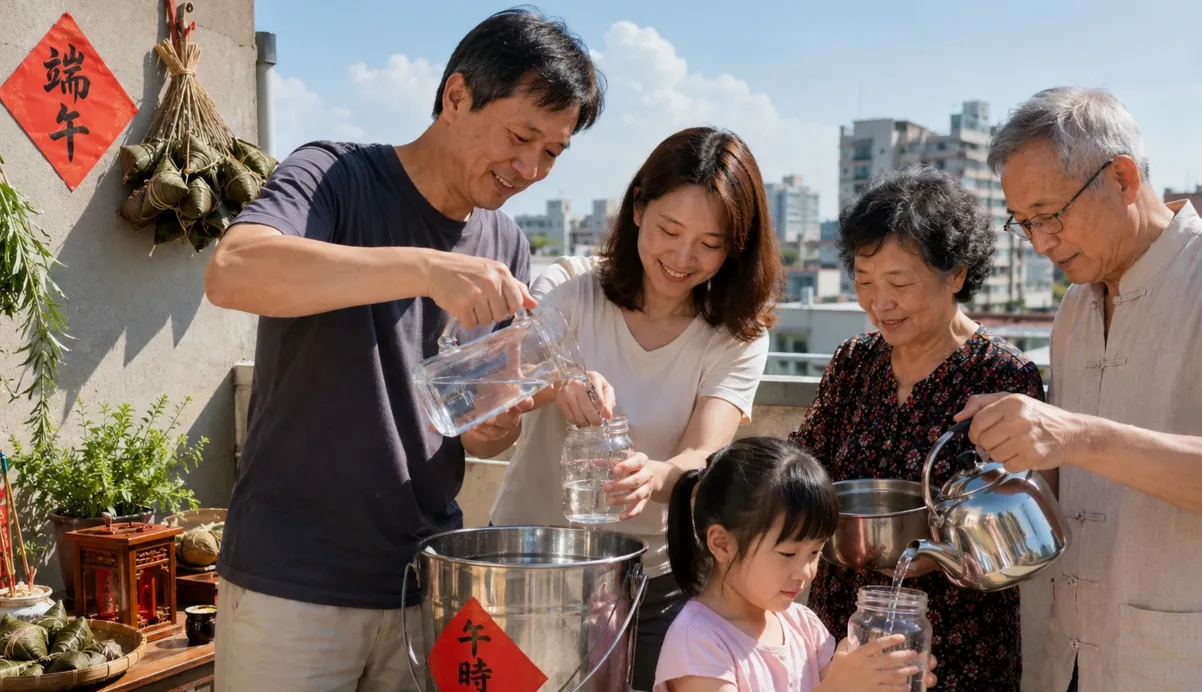 端午節午時水別錯過!今年開運能量最強。(圖/AI生成示意圖)