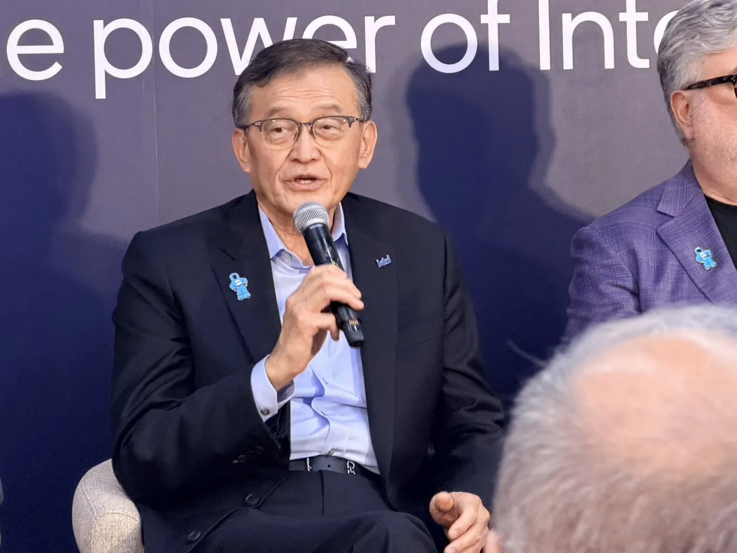 英特爾執行長陳立武表示台積電不單純是競爭對手，更是非常值得信賴的合作夥伴。圖／唐子晴攝