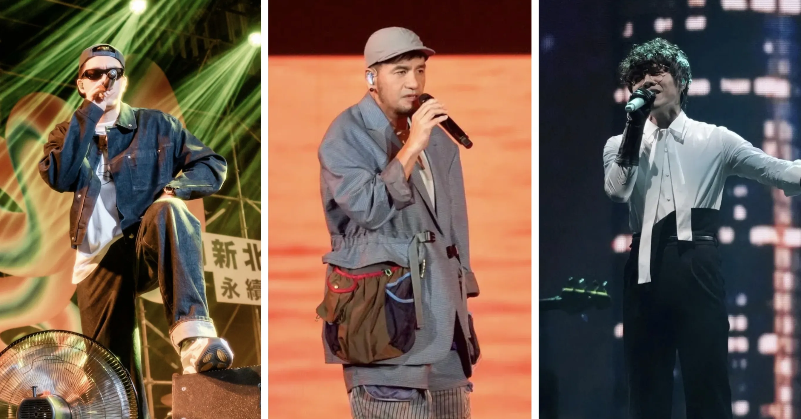 「華語男歌手」的預測名單則呈現拉鋸,3位評審分別投票給Gummy B、張震嶽以及盧廣仲。(圖/娛樂中心)