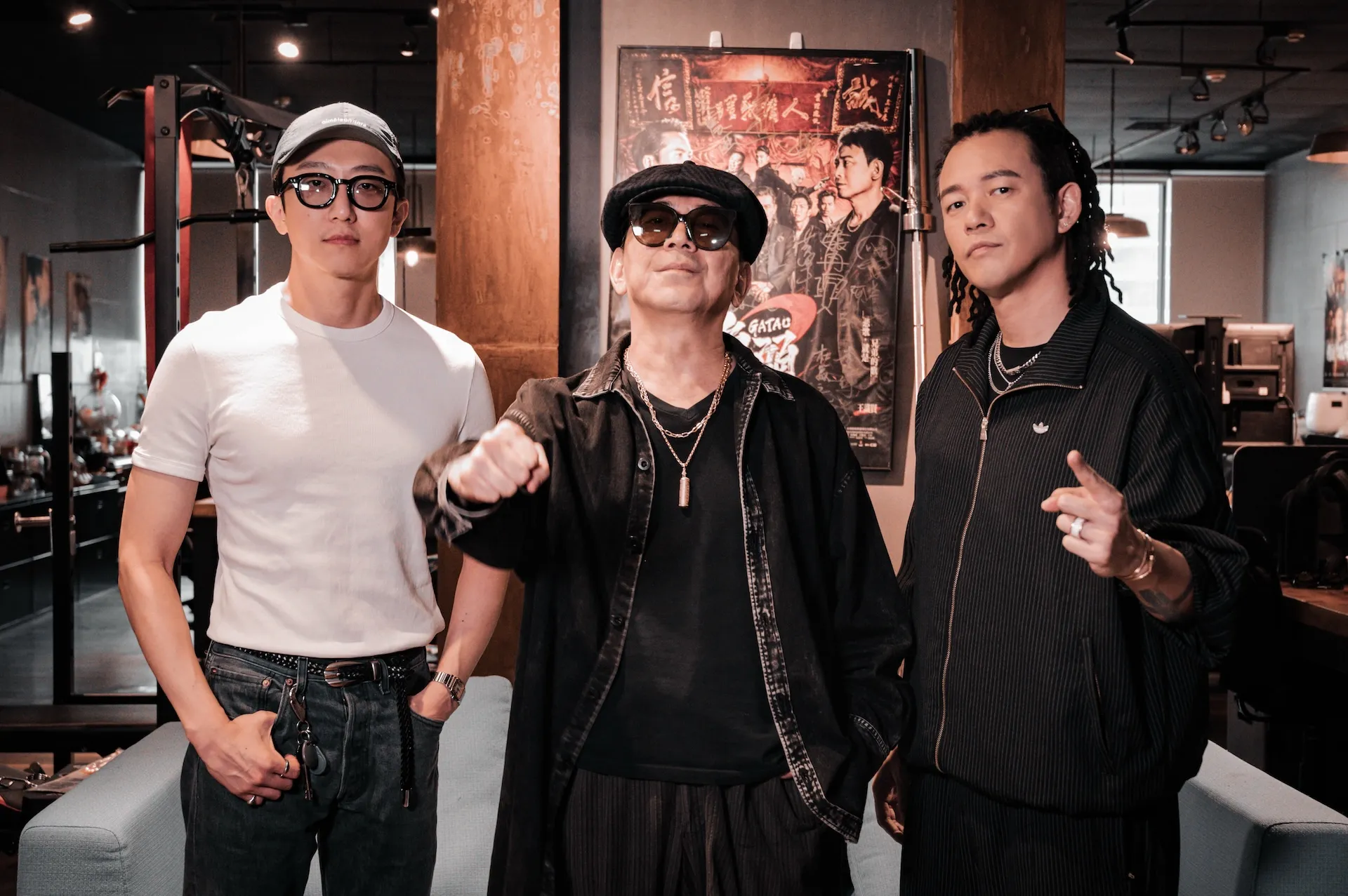 張懷秋(左起)、高捷、白吉勝嘗試搶演唱會門票失敗。(圖/曼尼娛樂提供)