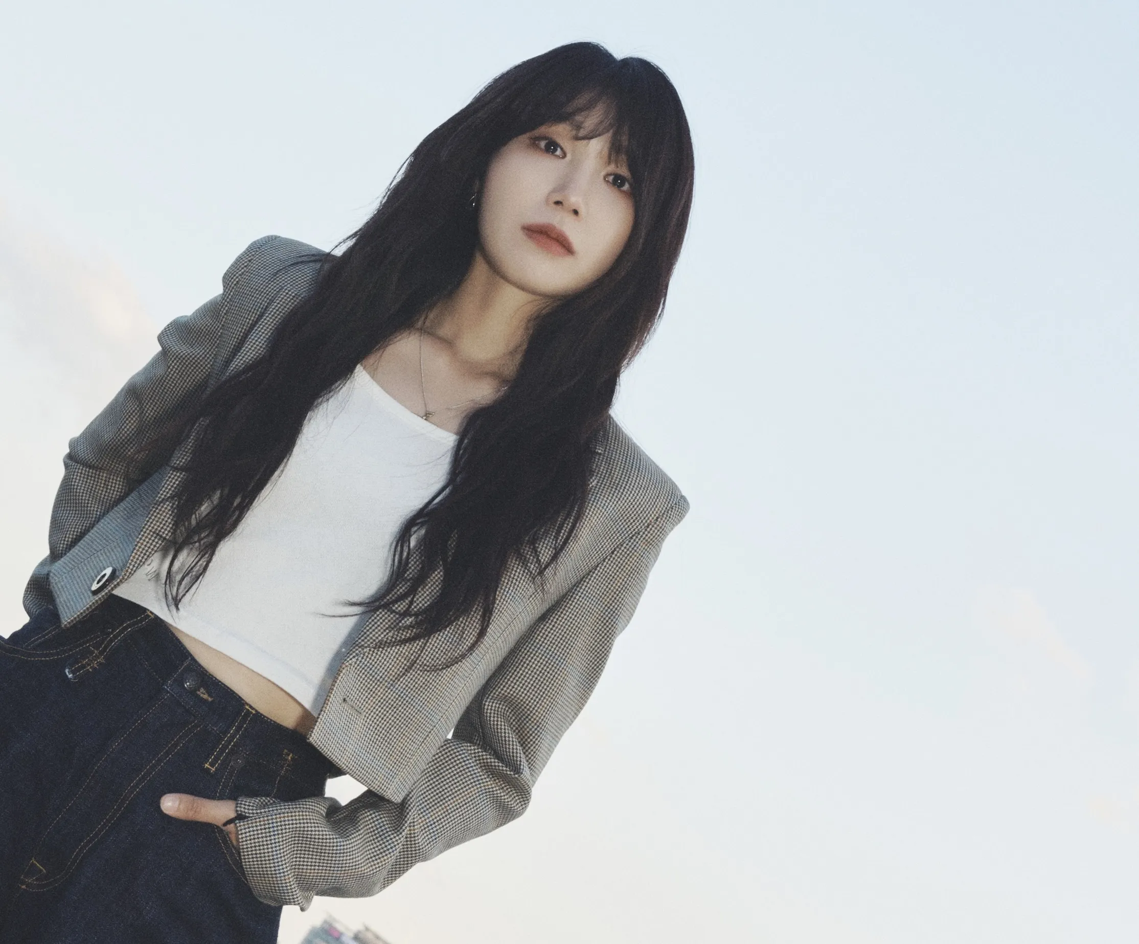 鄭恩地（JEONG EUNJI）出席於9月5日在高雄巨蛋舉辦的《HER VOICE—無所畏懼的女聲》。（圖／BILLIONS 提供）