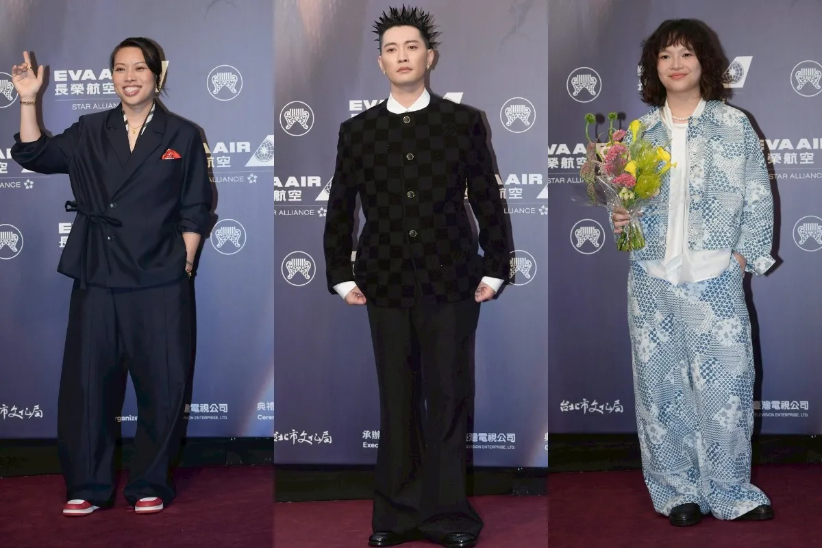葛仲珊（左圖起）、高真TRU、JOYCE 就以斯。（圖／記者陳明中攝）