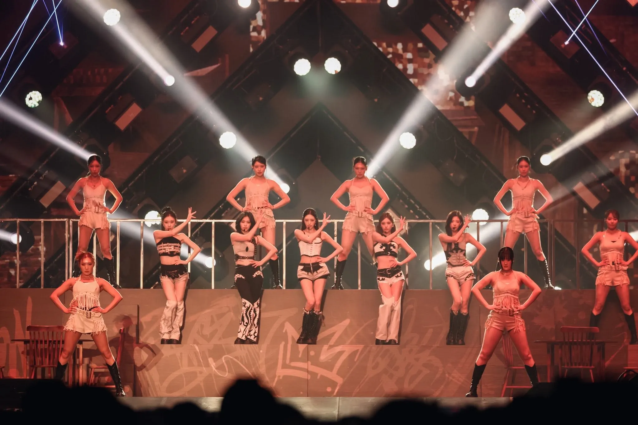 ITZY高雄場帶來逆襲神曲〈THAT’S A NO NO〉演出。（圖／Live Nation Taiwan提供）