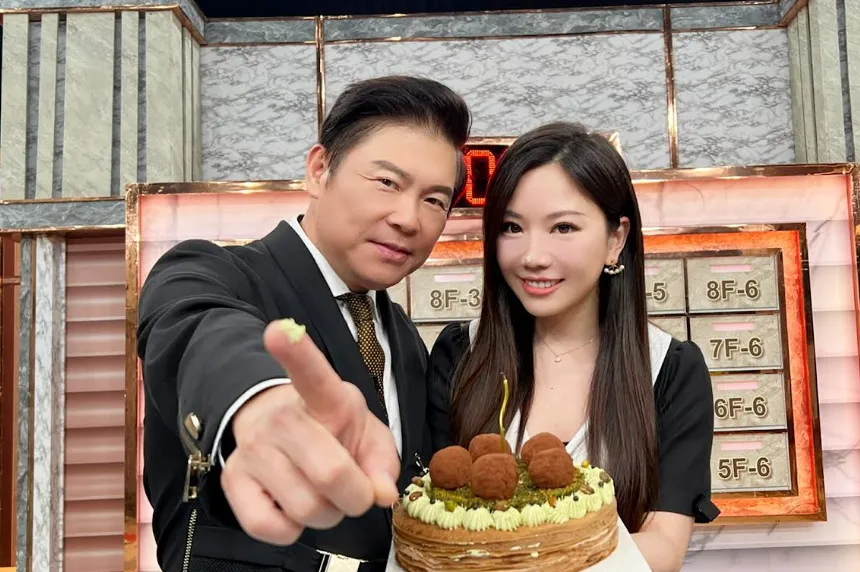 蔡尚樺慶生。（圖／東森綜合台提供）