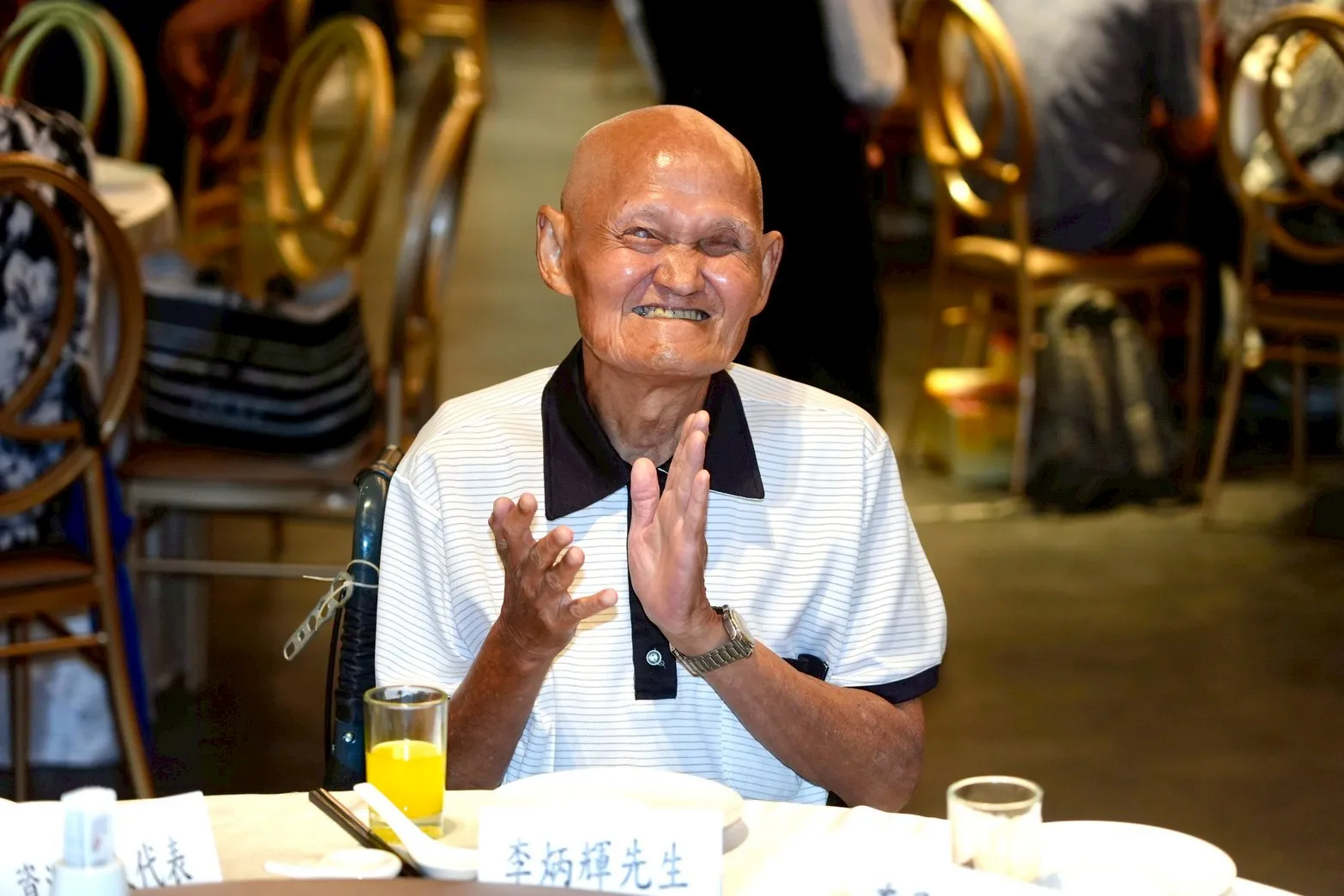 李炳輝提到老婆病況，喊話大家放心。（圖／記者陳明中攝）