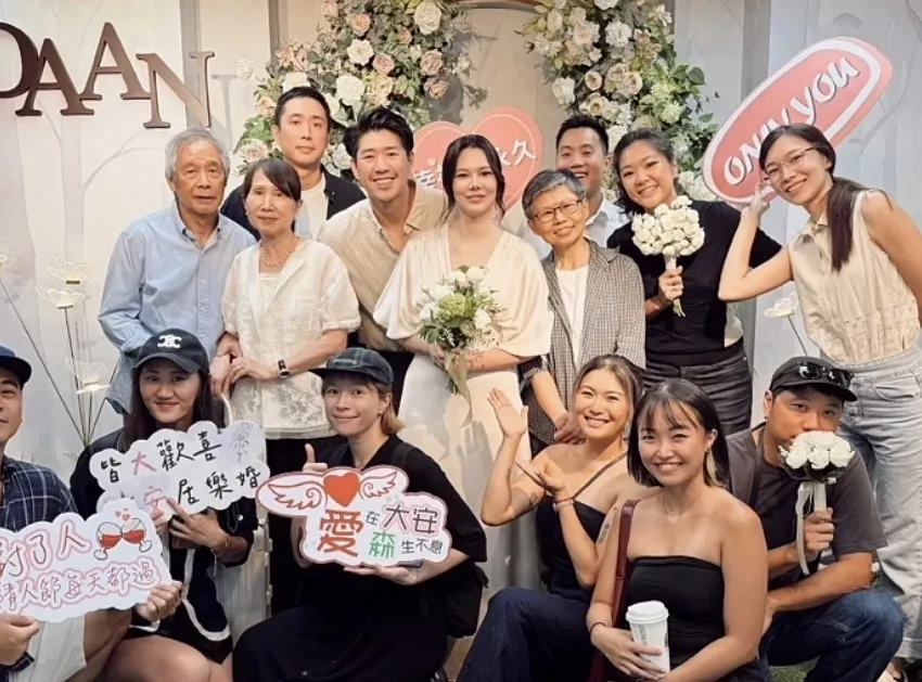 紀培慧結婚。（圖／翻攝Instagram）