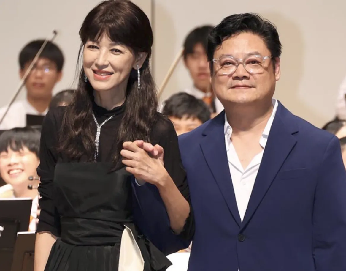 陳明真（左）和季忠平結婚16年。（圖／資料照，娛樂中心攝）