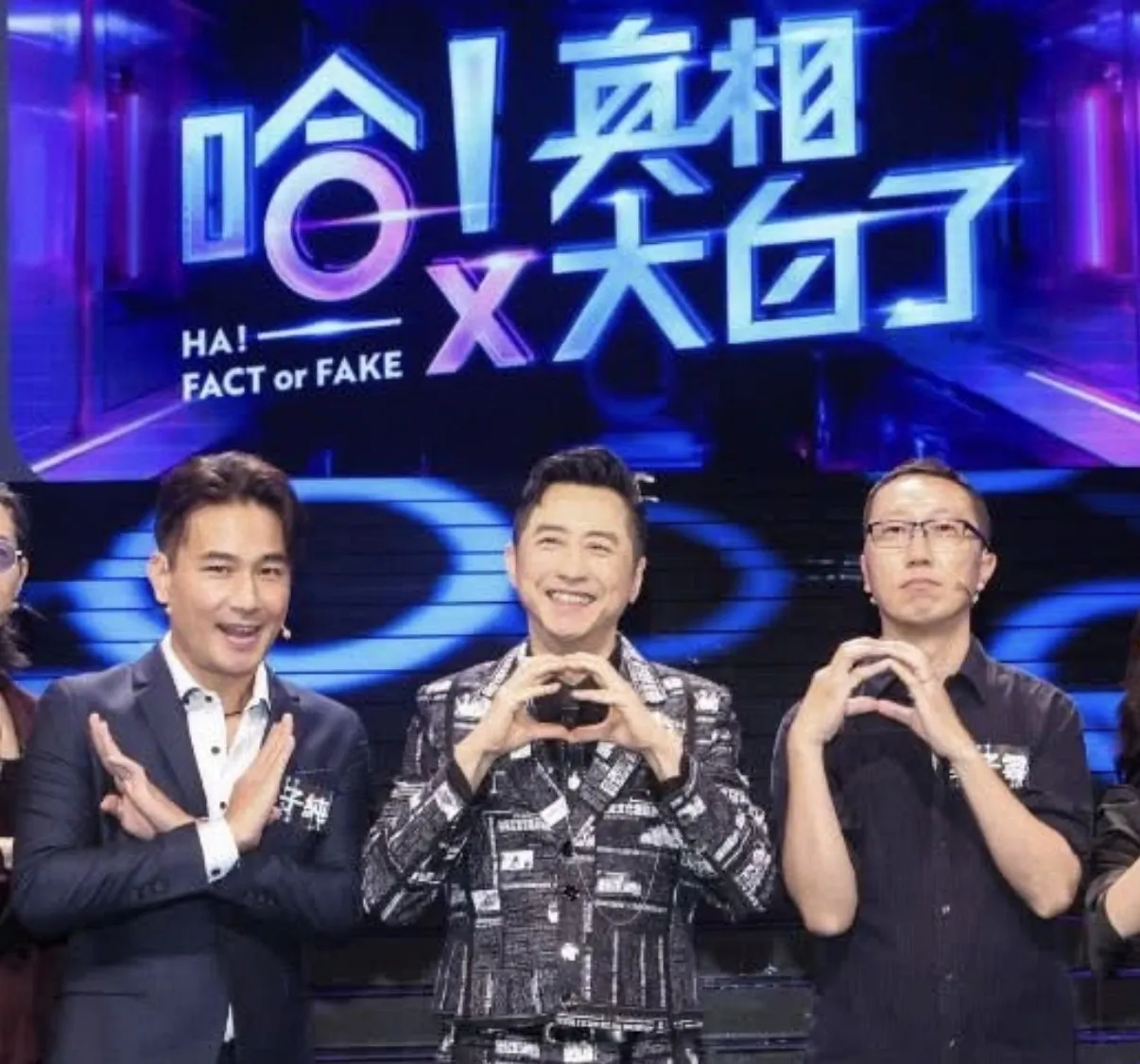 傅子純(左)癌逝。(圖/傅子純FB)
