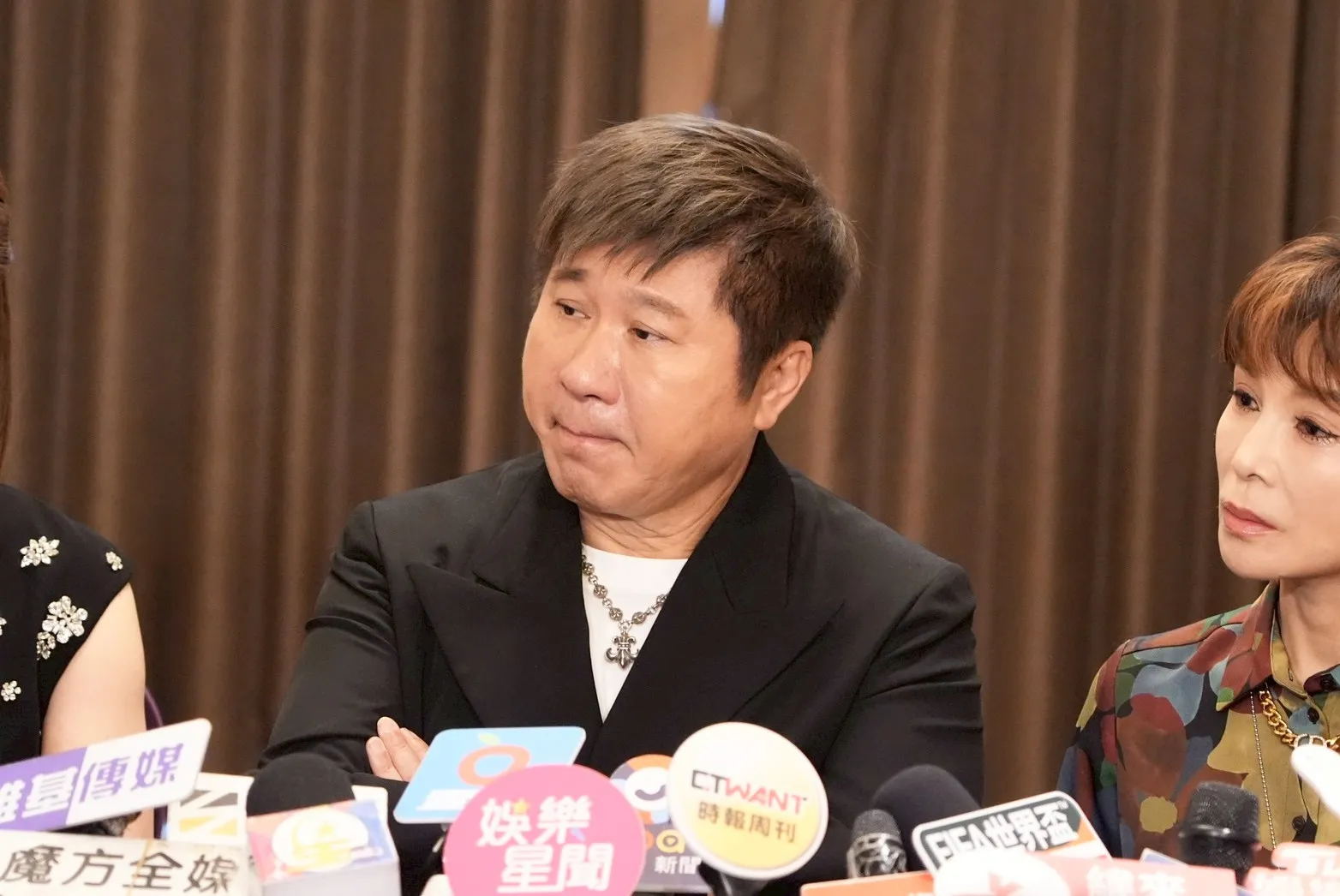 胡瓜不捨後輩離世。(圖/記者許方正攝)