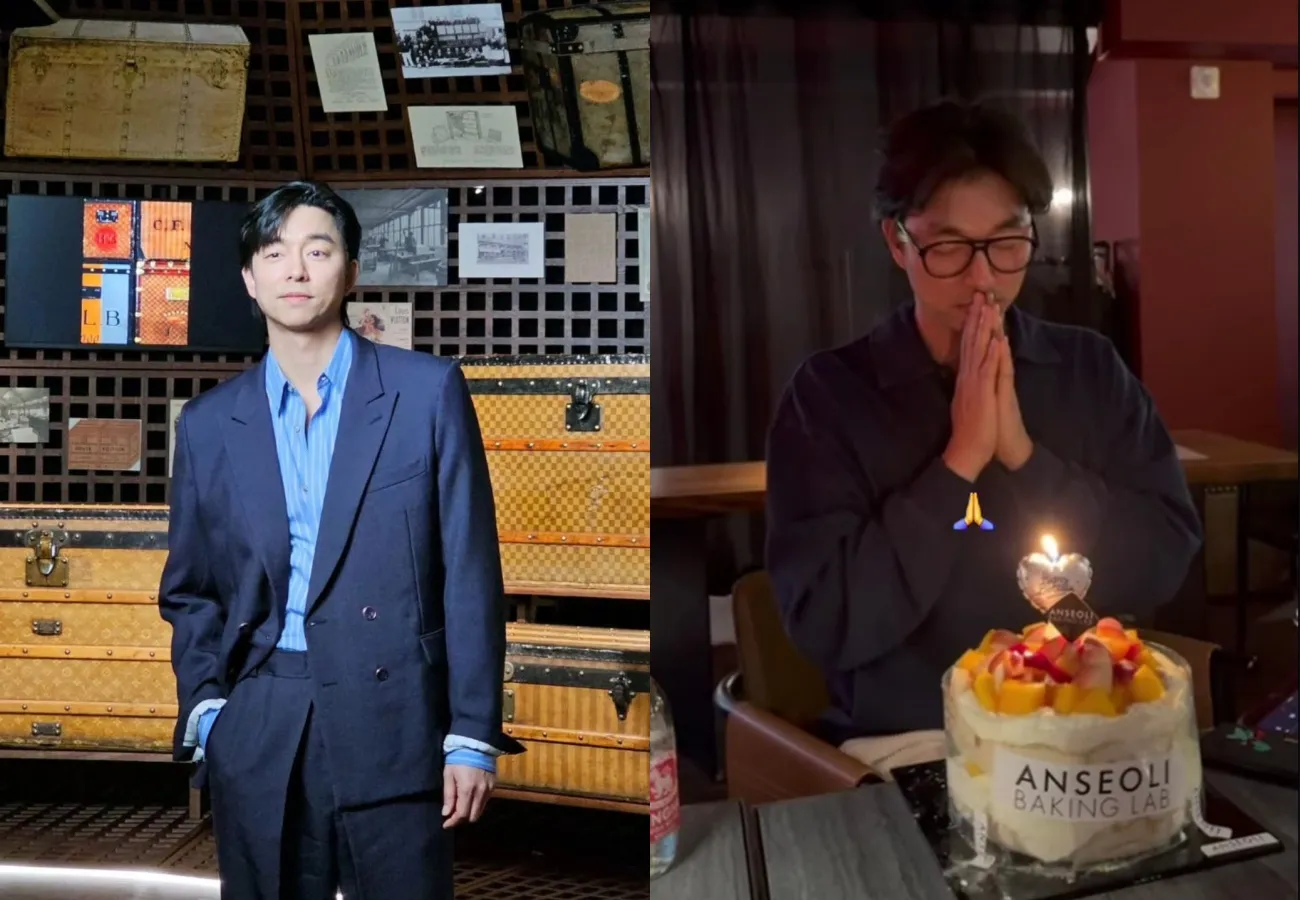 孔劉迎接46歲生日。(圖/翻攝自孔劉IG)