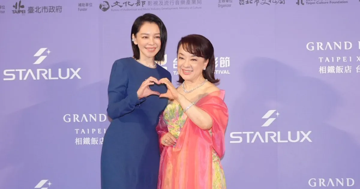 徐若瑄、翁倩玉。(圖/記者陳明中攝)