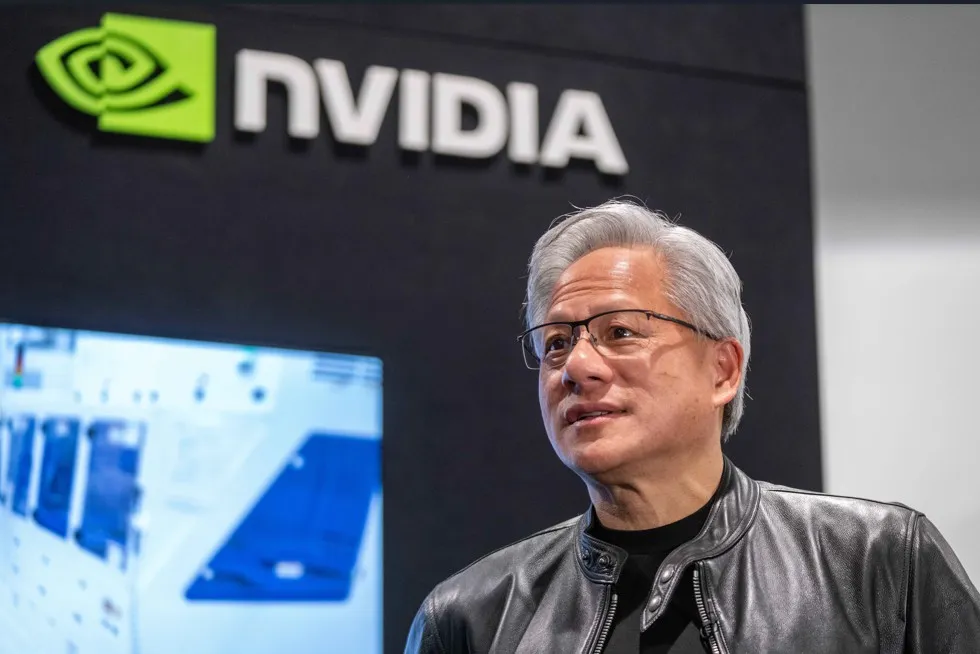 輝達執行長黃仁勳，堅定表示Rubin Ultra次世代架構將於明年如期推出，親口粉碎次世代架構Rubin Ultra的遞延傳聞。（圖／達志影像）