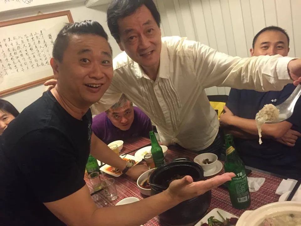 周麟過去相當風流。(圖/翻攝自邰智源臉書)