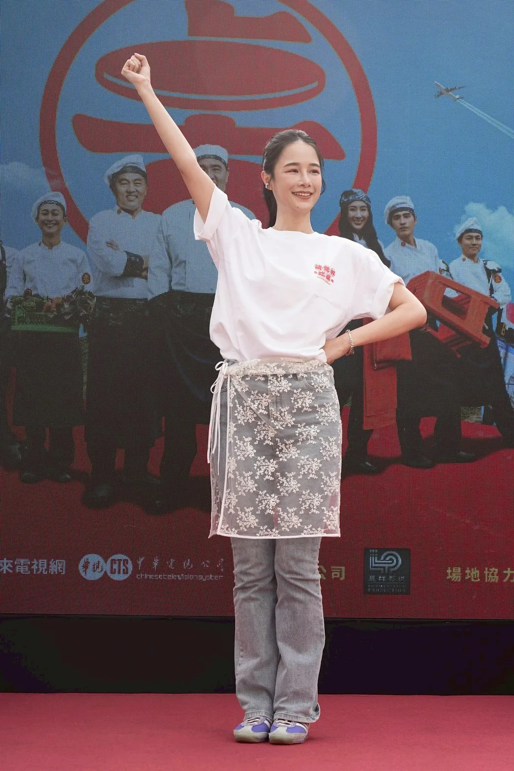 千千一點也不委屈。(圖/娛樂中心攝)