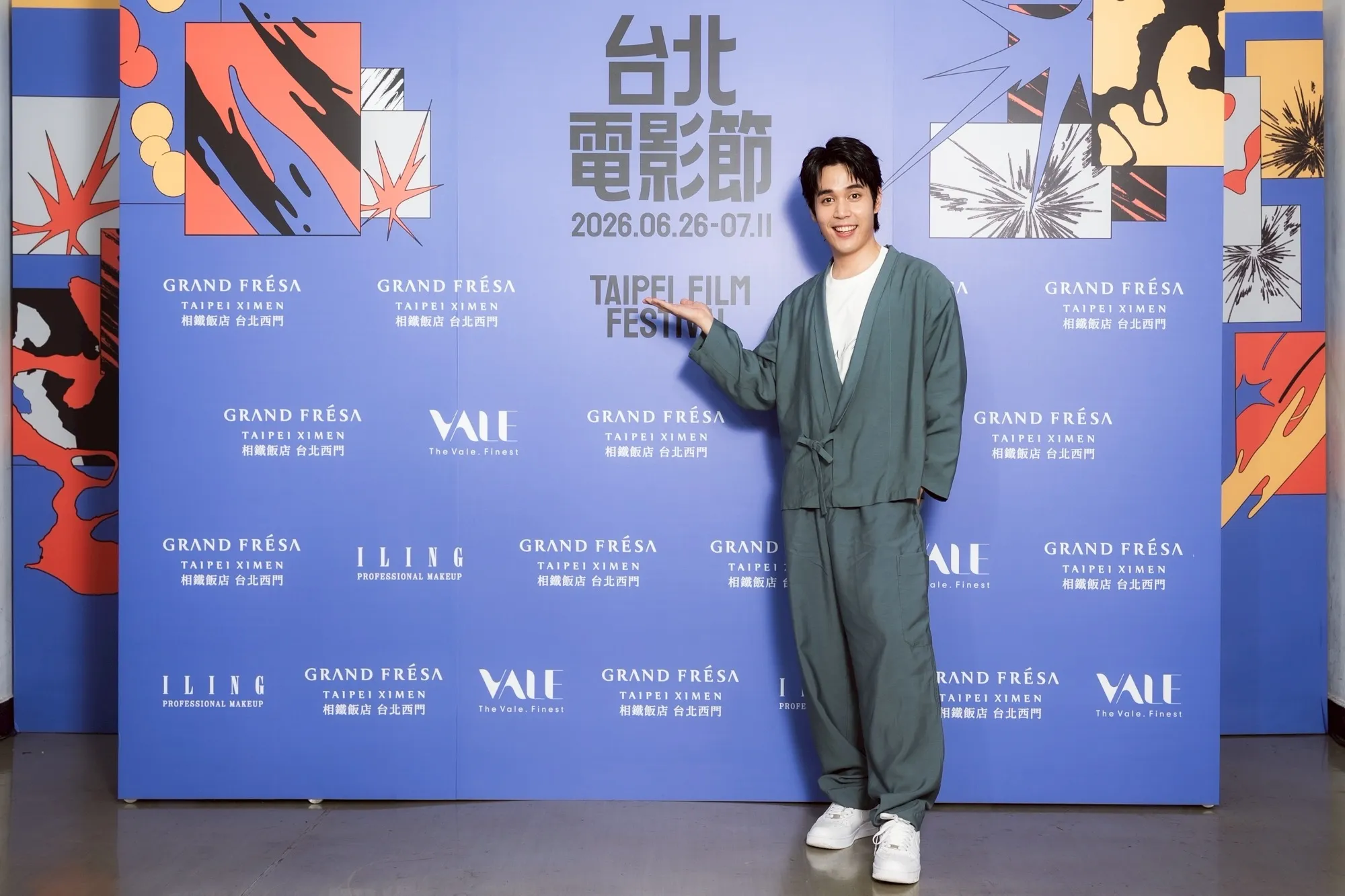 陳彥嘉入選今年的 「台北電影節非常新人 」,參與多場電影盛事,他的感想是「很魔幻 」!(圖/吉光娛樂提供)