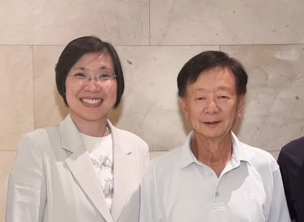 聯電榮譽副董事長宣明智經傳腦出血送醫。(圖/翻攝自徐欣瑩臉書)