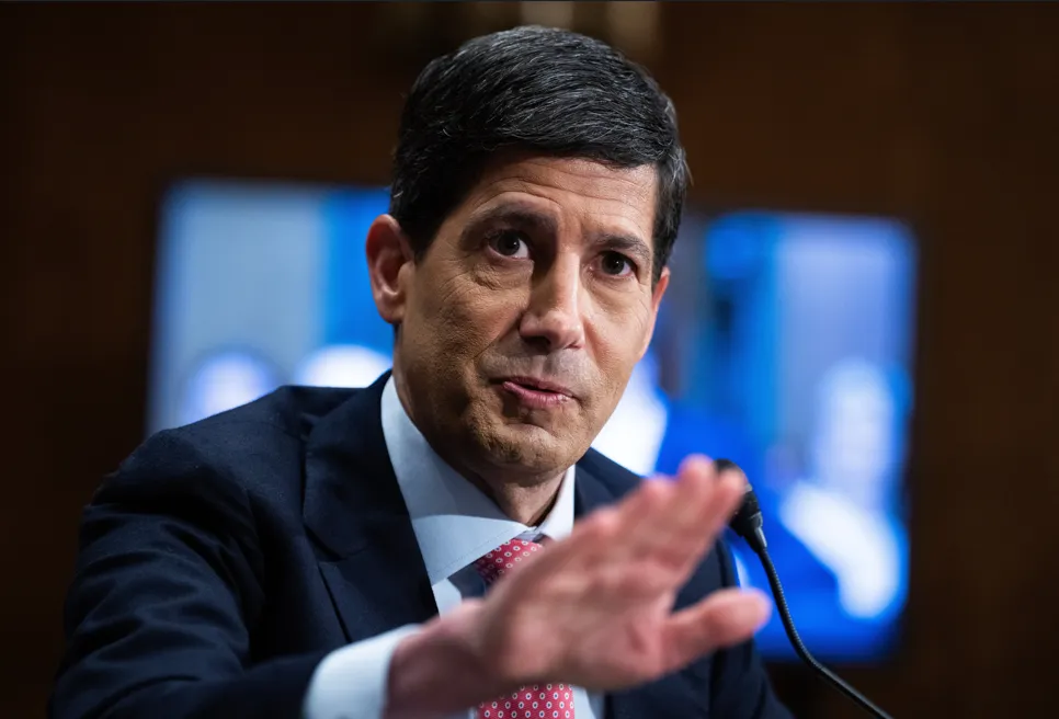 美國聯準會(Fed)主席華許(Kevin Warsh)上任後,大幅縮減政策聲明篇幅並淡化傳統的「前瞻指引」。(圖/達志影像)