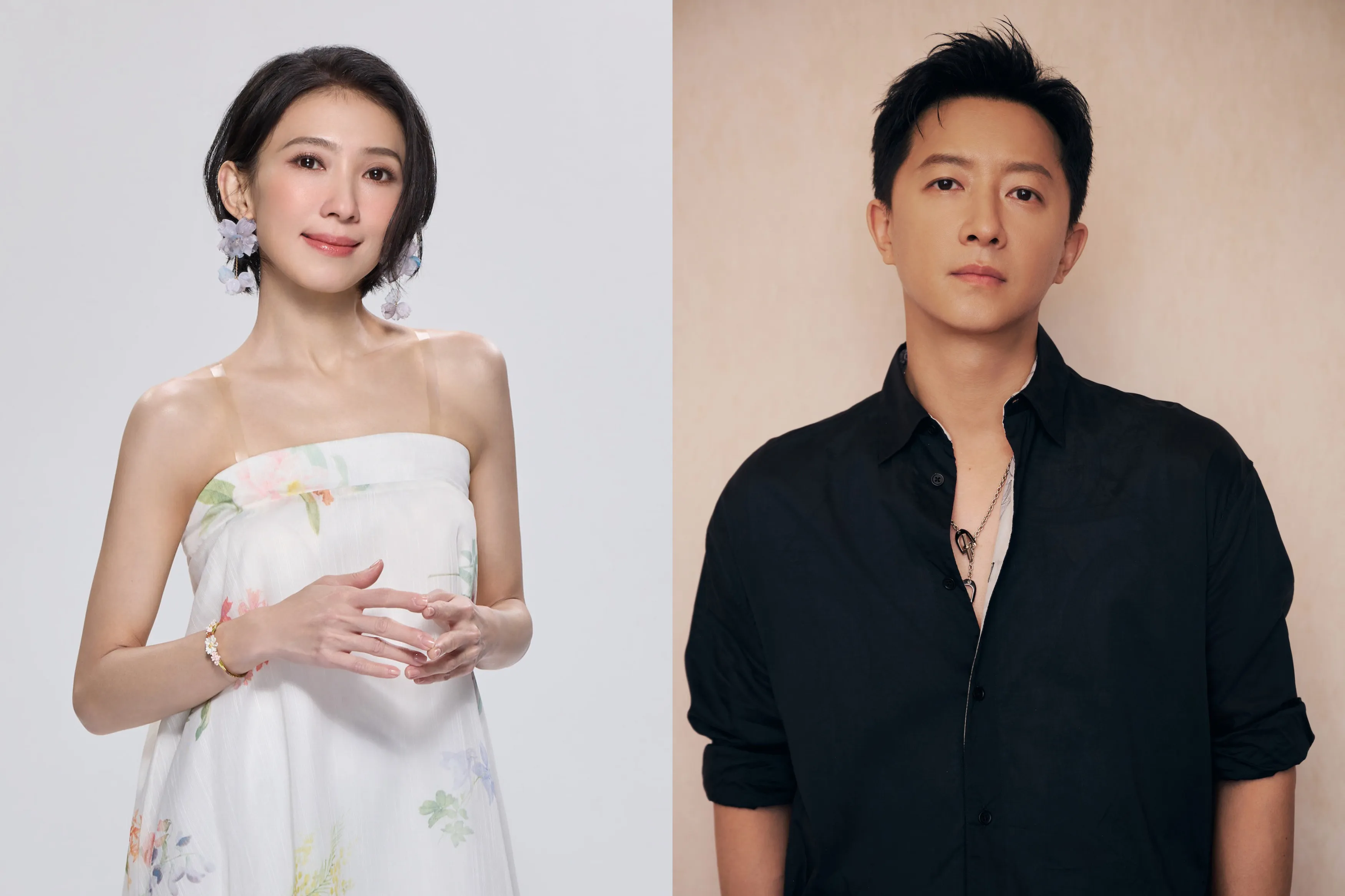 戴佩妮(左圖)、韓庚(右圖)驚喜合作新歌。(圖/妮樂佛、庚心工作室提供)
