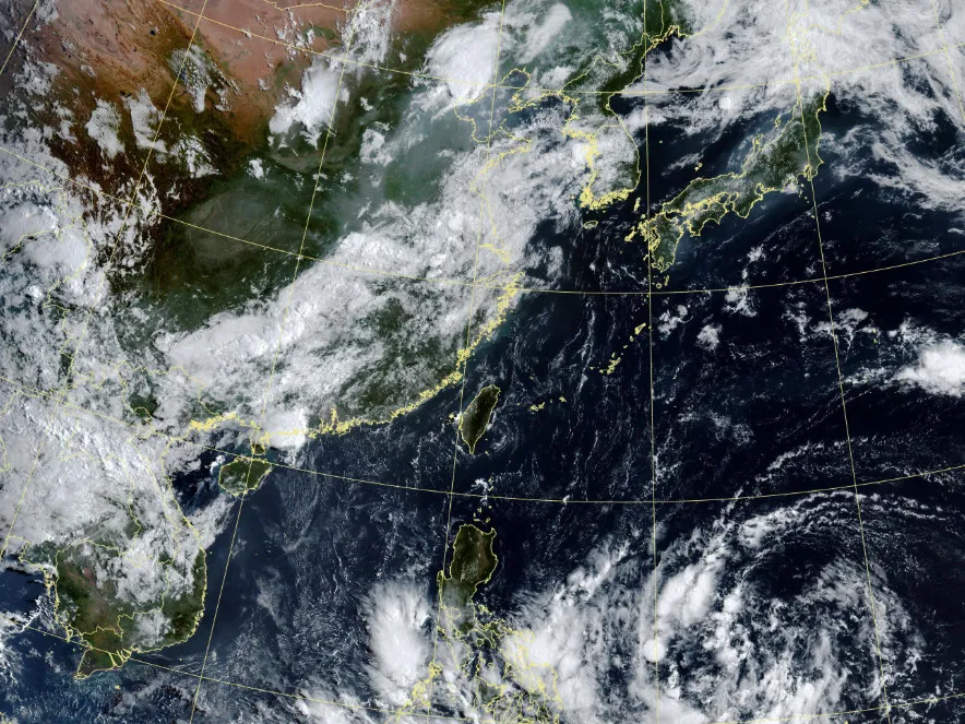 今、明各地為多雲到晴。(圖/中央氣象署)