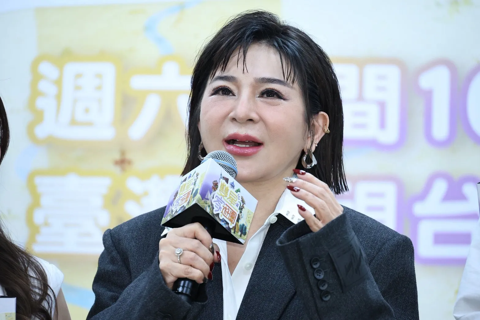 王彩樺鼻子剛做完修復手術一個多月，仍在恢復期。（圖／娛樂中心）