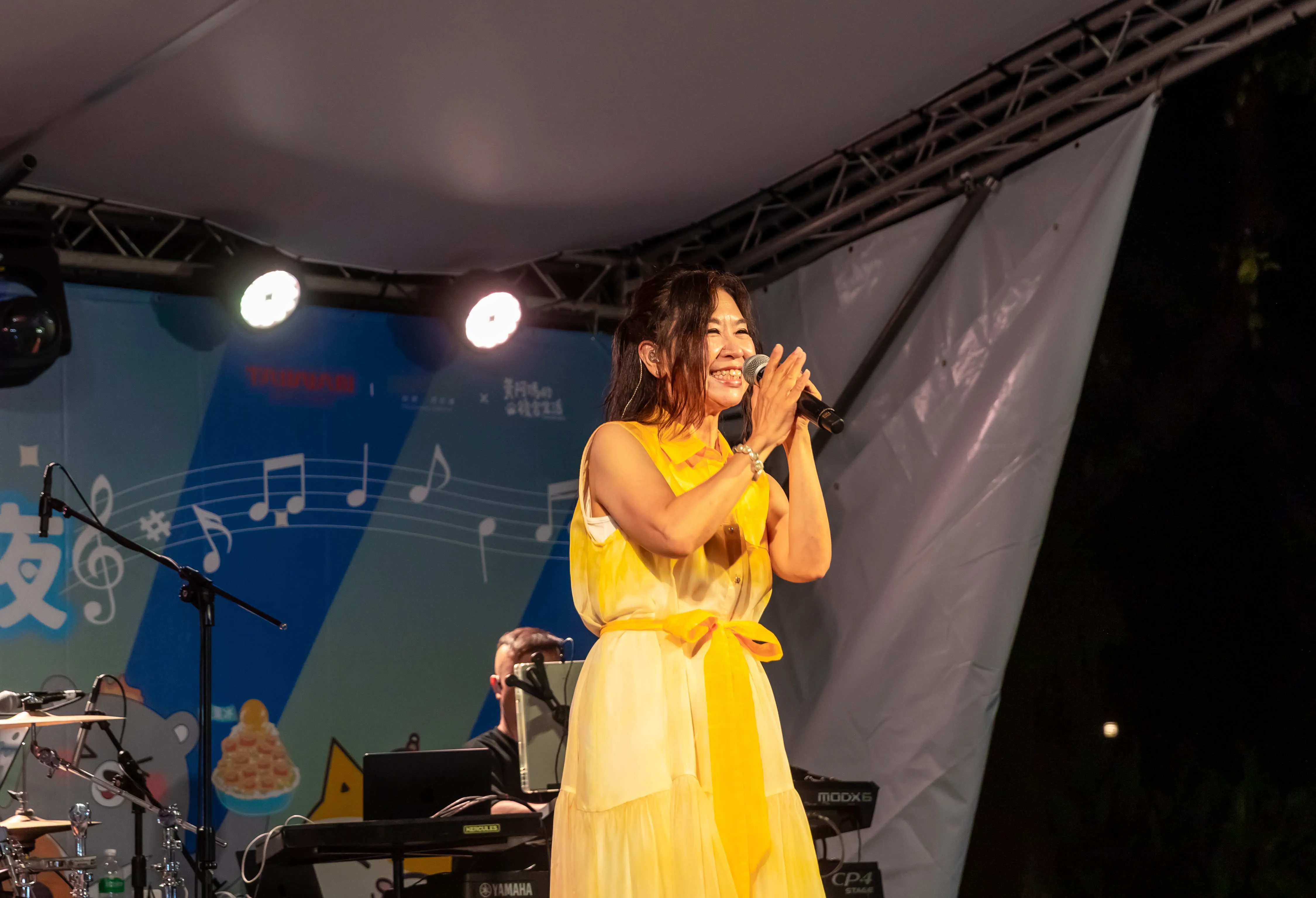 金曲製作人馬毓芬登「2026西拉雅夏日好Chill－關子嶺涼夏音樂夜」。（圖／交通部觀光署西拉雅國家風景區管理處提供）