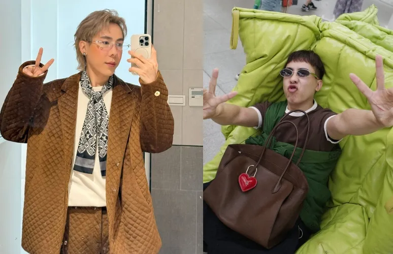 林進拍除毛影片惹議。（圖／翻攝自 林進 飛醺卑鄙 fashion baby臉書）