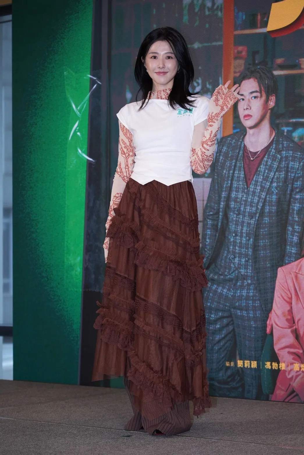 邵雨薇飾演台版吳秀娥，直喊需要有被討厭的勇氣。（圖／記者許方正攝）