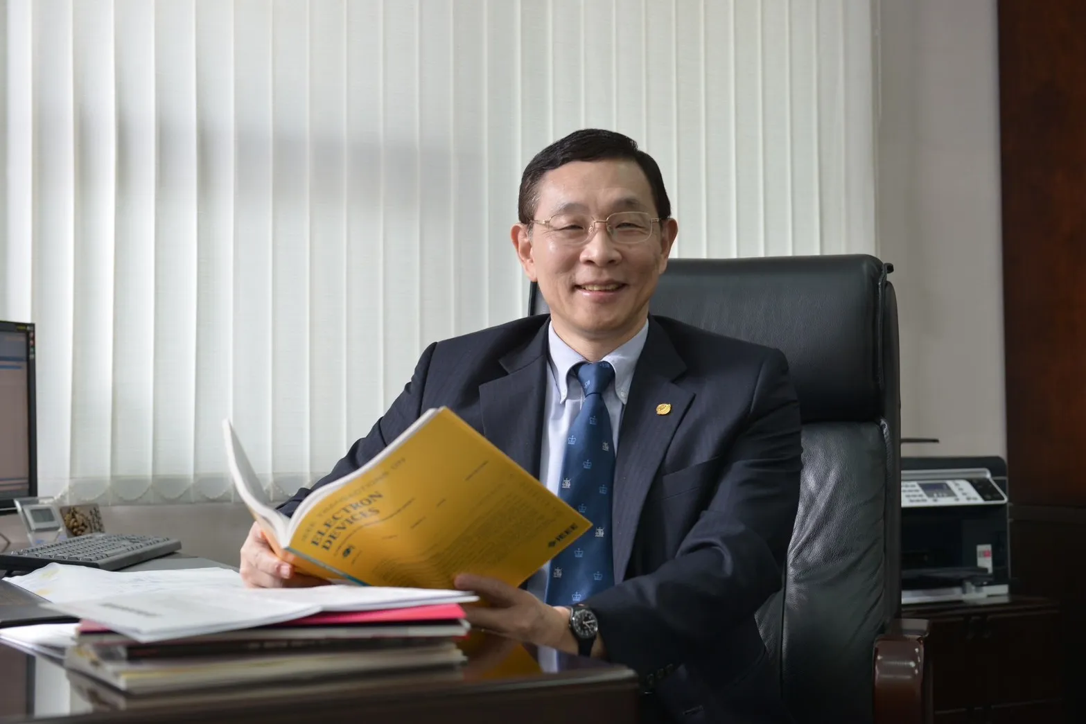 旺宏總經理盧志遠看好未來表現，表示毛利 80％ 指日可待 。圖／旺宏提供