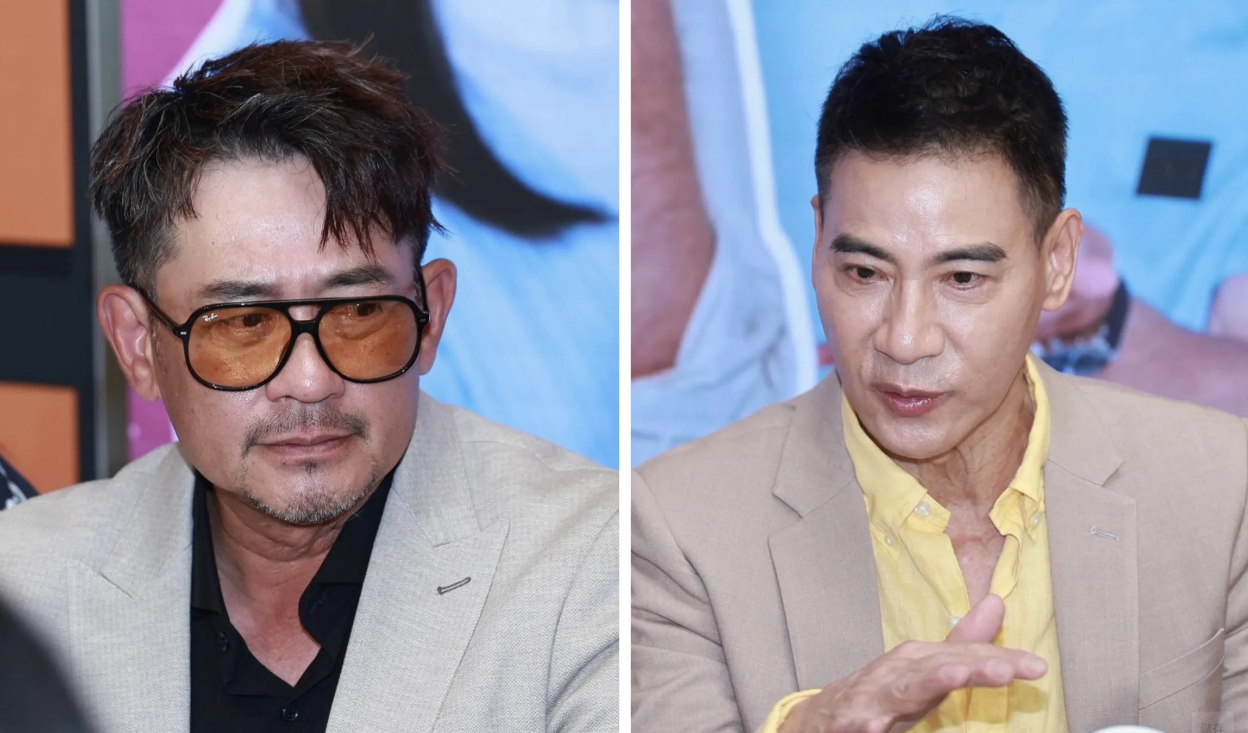 柯叔元、翁家明出席記者會時感嘆王凱、傅子純離世。（圖／娛樂中心）