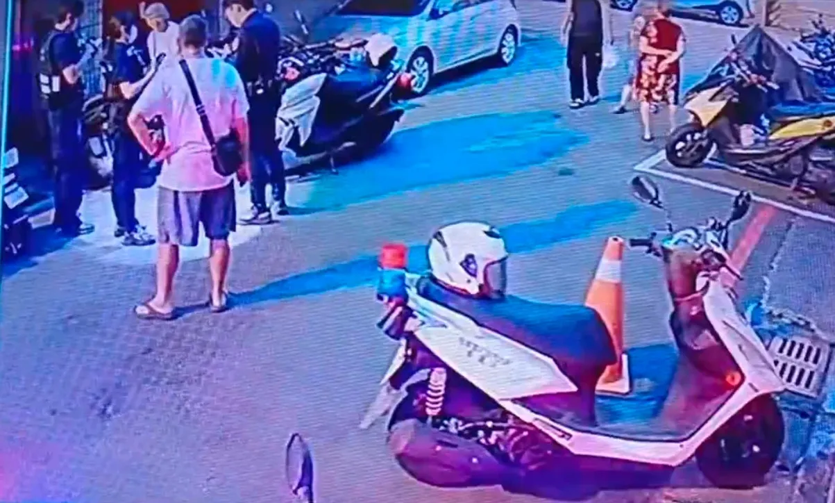 中和公公砍死媳婦。（圖／翻攝畫面）