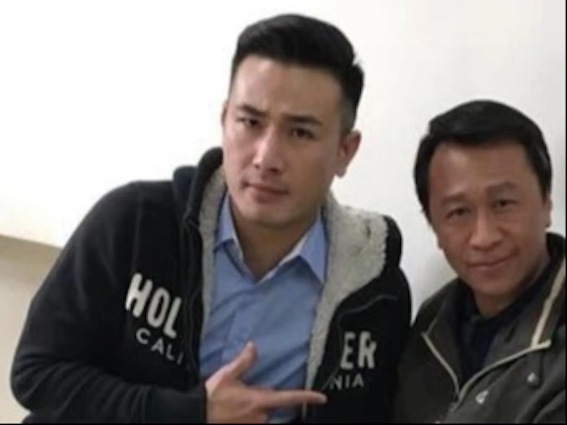 游安順(右)將當傅子純告別式引言人。(圖/翻攝傅子純臉書)