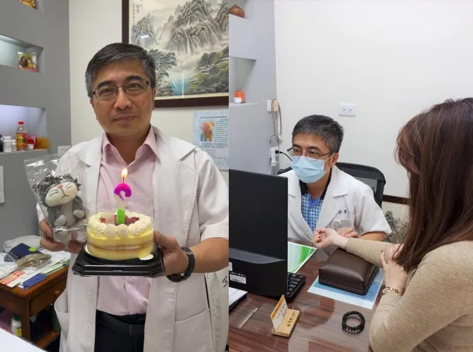 昱榮中醫診所徐榮澤辭世驚傳辭世。(圖/翻攝自昱榮中醫診所臉書)