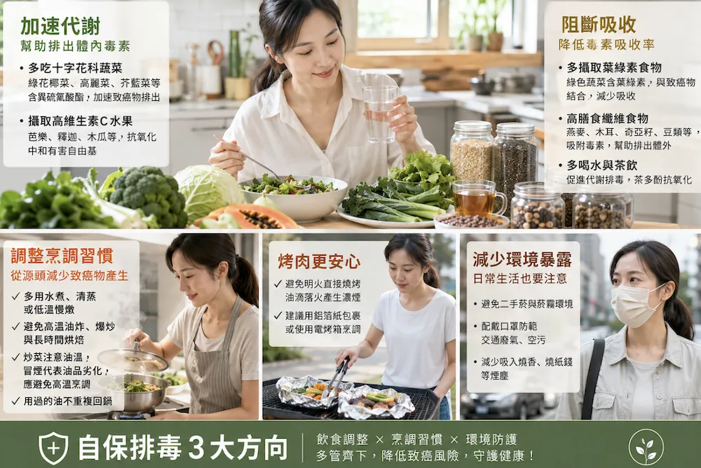 林杰樑毒物團隊親曝10招排毒自保。（圖／AI生成示意圖）