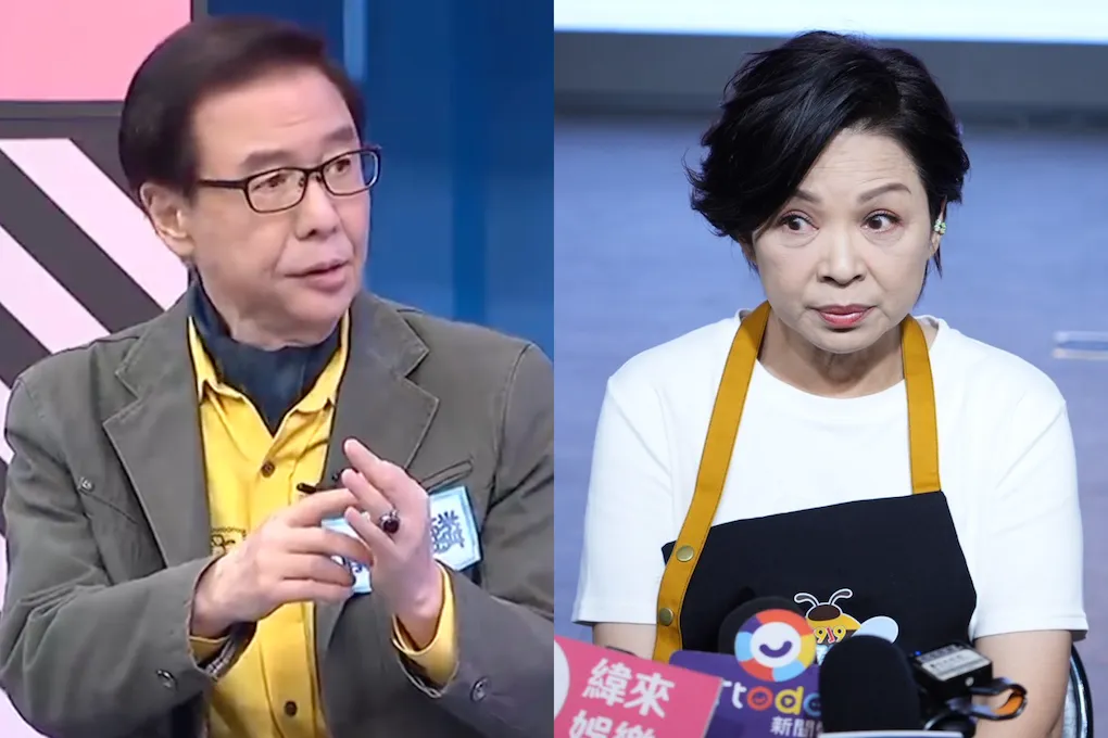 龐祥麟(左圖)5年前上節目就瘦了不少,楊貴媚(右圖)透露有協助對方一些資源。(圖/翻攝全村的希望YT、記者許方正攝)