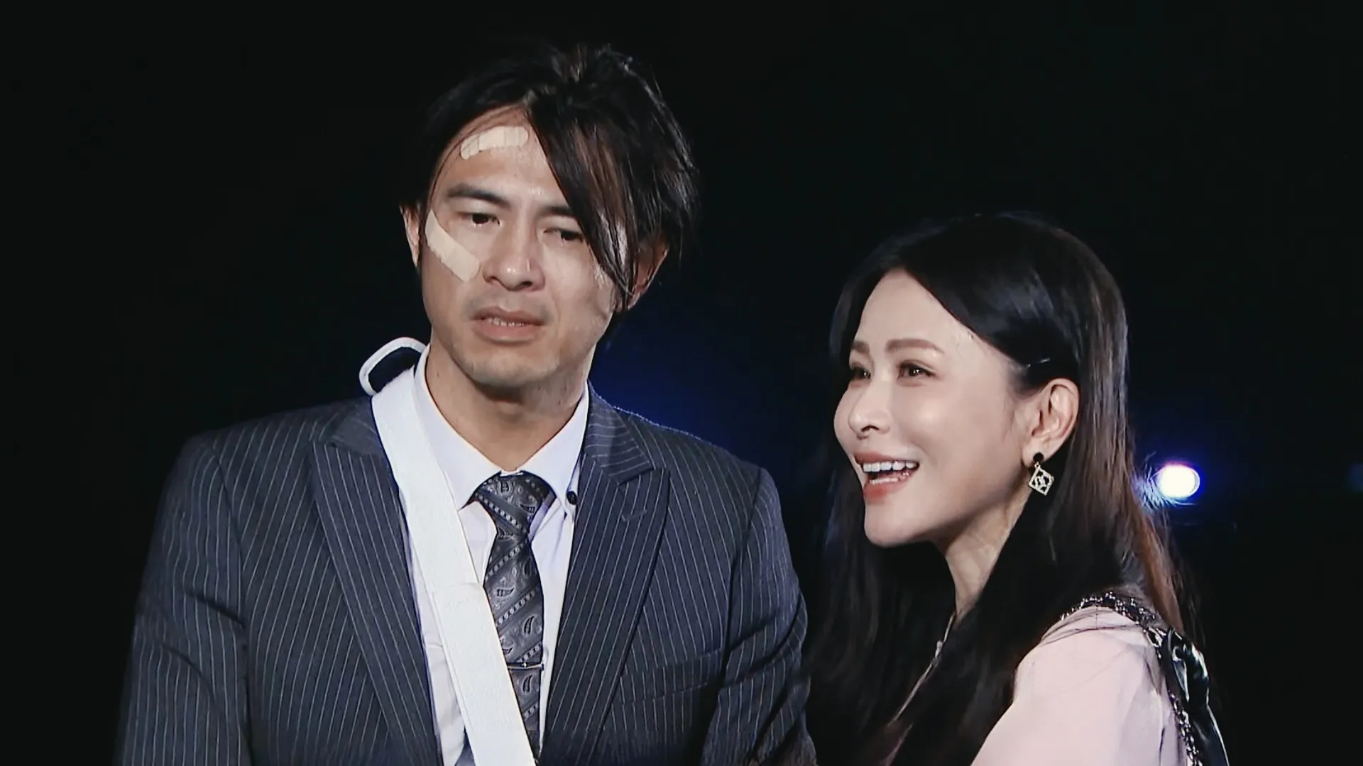 黃玉榮、德馨在《百味人生》中與飾演夫妻。(圖/三立提供)