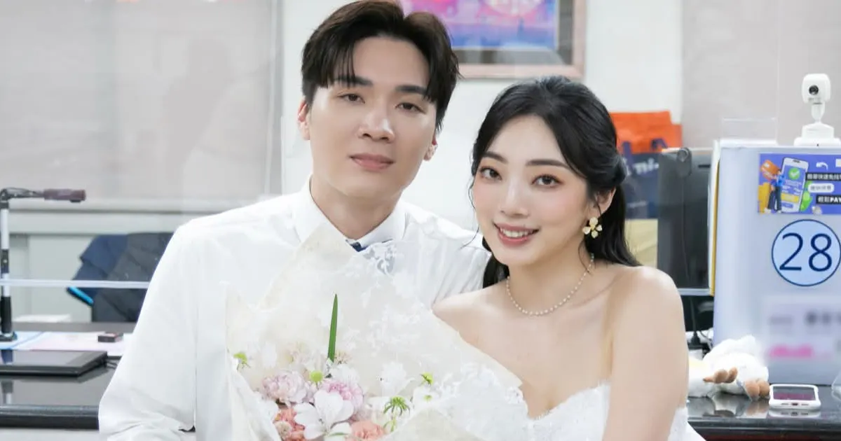 米鹿結婚。(圖/翻攝Threads)