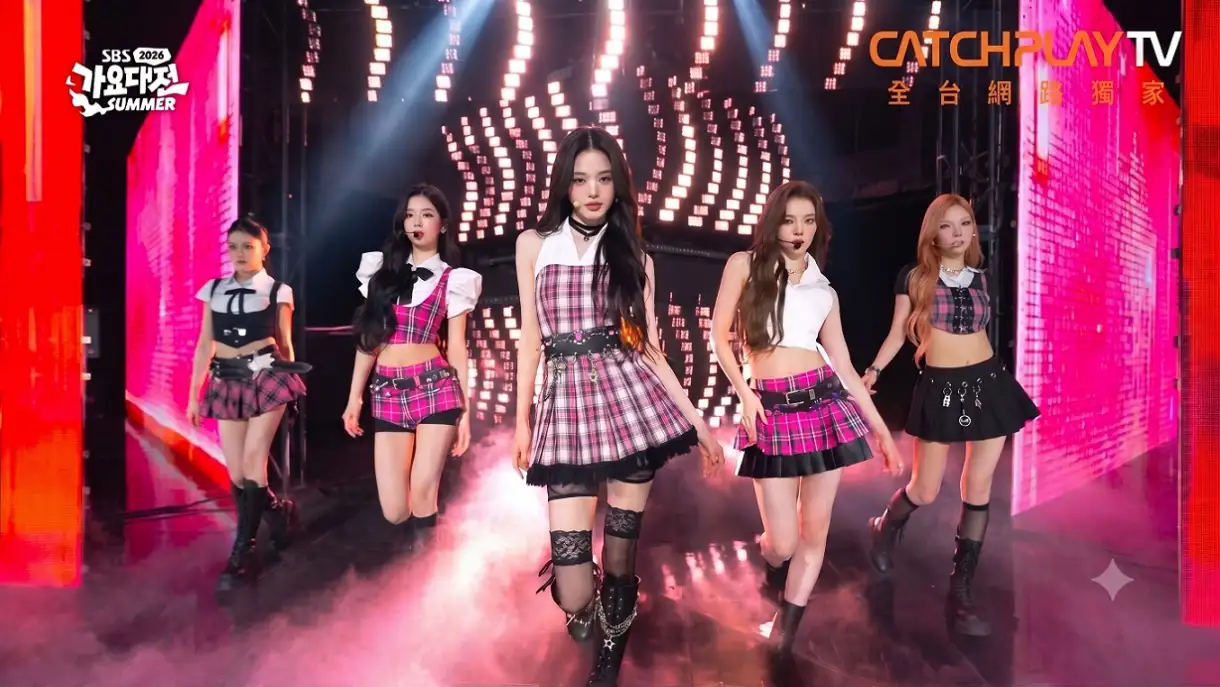 限定女團「SUMMER ANJELS」嗨唱BLACKPINK經典歌曲。(圖/翻攝自CATCHPLAY TV)