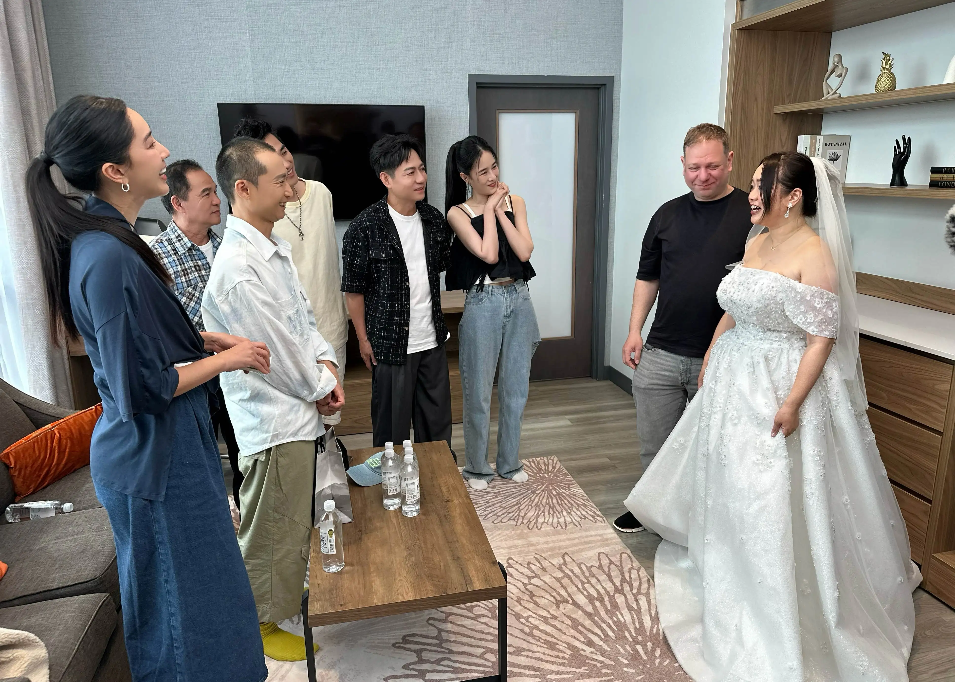 台灣辦桌對見證Sobina婚禮。(圖/三立提供)