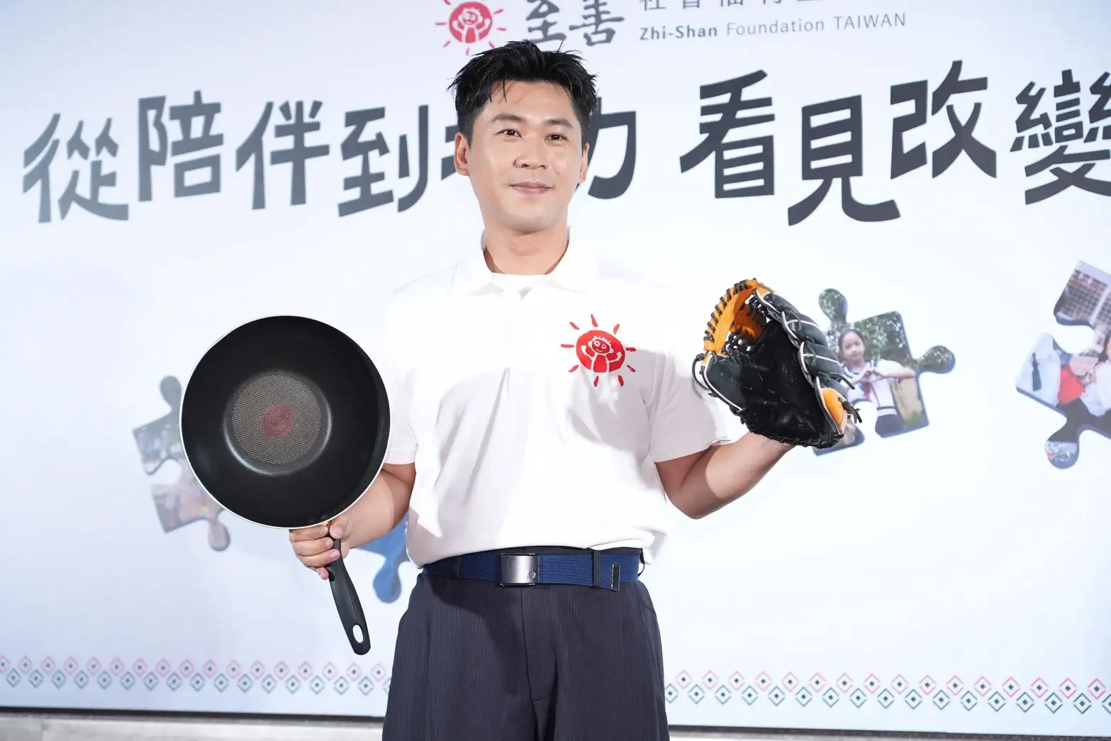 黃迪揚表示一起去吃牛肉麵比較浪漫。(圖/記者許方正攝)