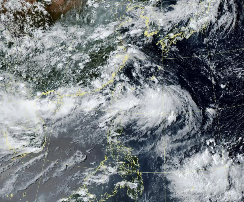低壓帶及西南風影響,易有短延時強降雨。(圖/中央氣象署)