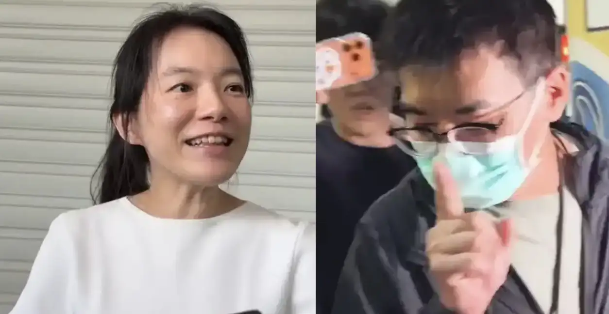 陳幸妤和前夫趙建銘。(圖/民眾提供)