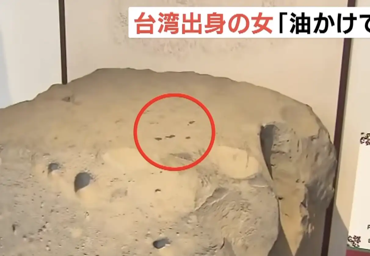 39歲台女竟對「日本國寶」淋油遭逮。(圖/翻攝畫面)